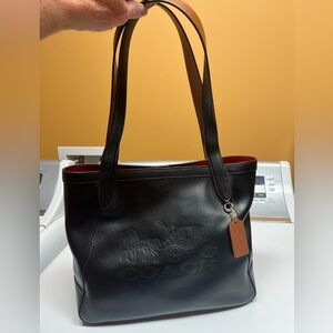 Coach black tote new
